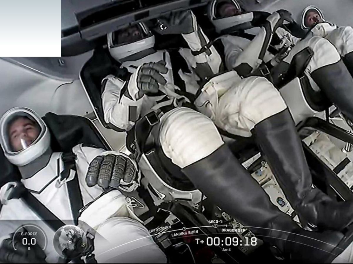 How Is Group Captain Shubhanshu Shukla Spending His FIrst Day In Space?