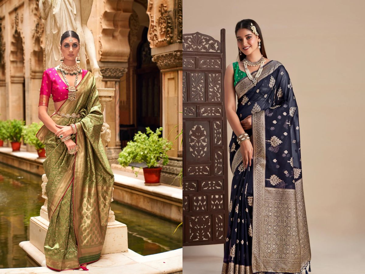 Banarasi Saree Styles: 7 Celebrity Inspired Saree Designs To Elevate The Look - Photo Gallery