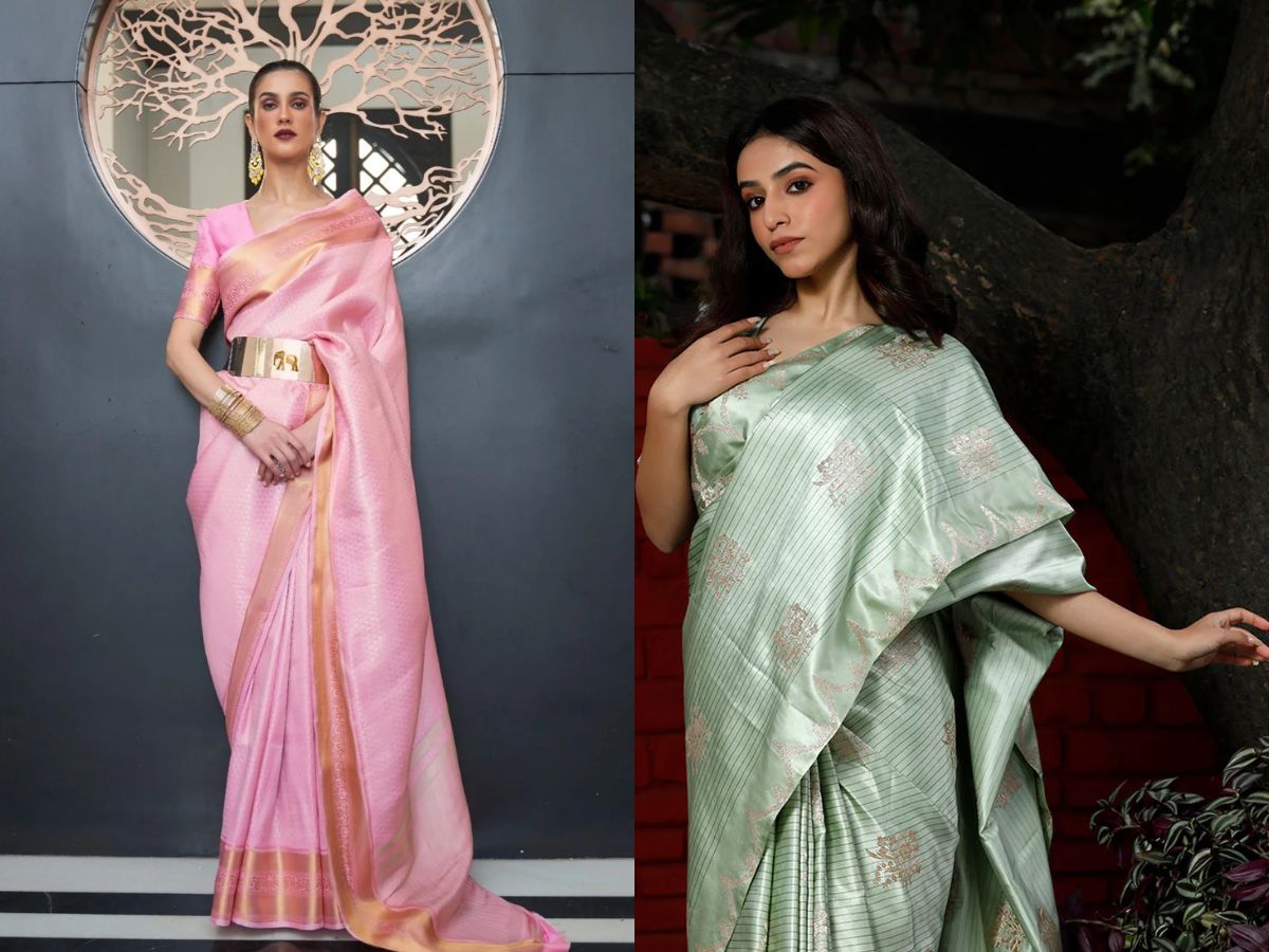 Banarasi Saree Styles: 7 Celebrity Inspired Saree Designs To Elevate The Look - Photo Gallery