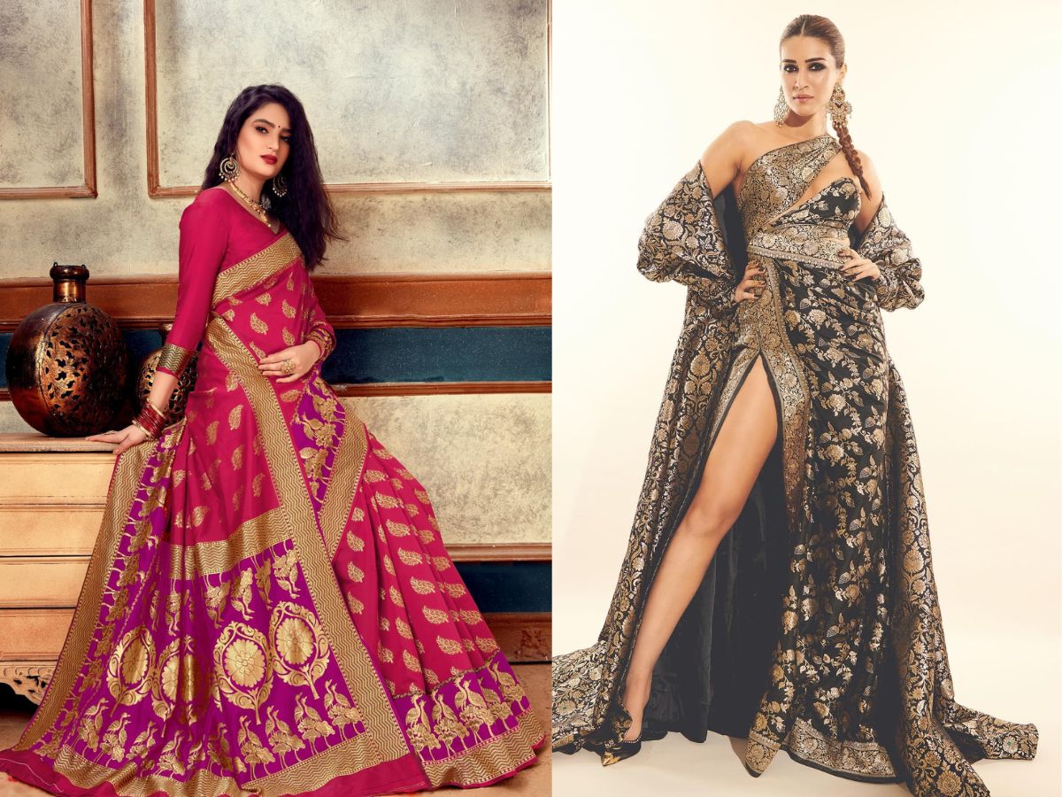 Banarasi Saree Styles: 7 Celebrity Inspired Saree Designs To Elevate The Look - Photo Gallery