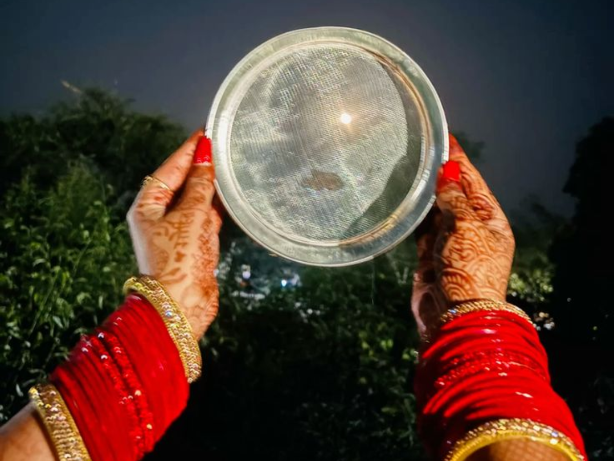 different-rituals-same-love-explore-how-karva-chauth-is-celebrated-across-india Punjab & Haryana: The Traditional Heartland (Image Credit: Pinterest) - Photo Gallery
