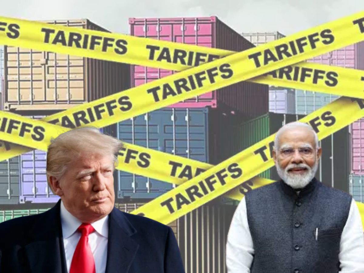 Indian Markets Tank as Trump Announces 25% Tariff on Indian Goods - Photo Gallery