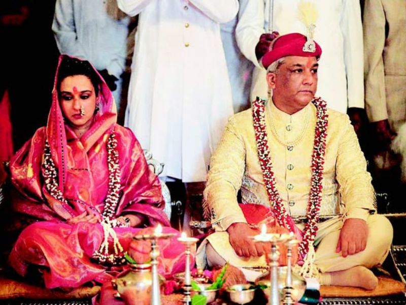 meet-samarjitsinh-gaekwad-indias-richest-cricketer-with-rs-20000-crore-fortune samarjitsinh gaekwad and Wife marriage
(Image Credit - X) - Photo Gallery