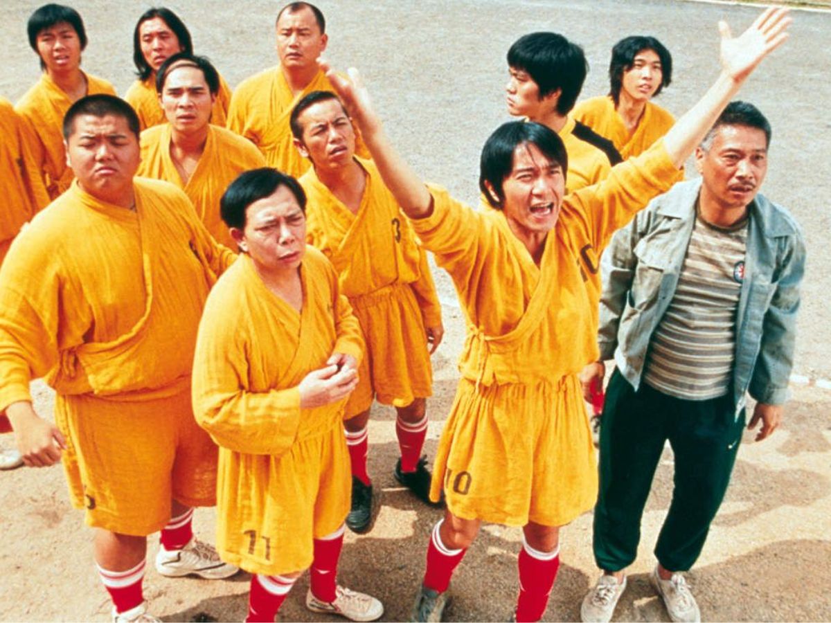 top-5-movies-to-watch-if-you-are-a-football-fan An outrageous and hilarious Hong Kong comedy that combines kung-fu and football. It is a cult classic that uses slapstick humour and martial arts-infused action to subvert conventional football cliches. (Image credit: IMDB) - Photo Gallery