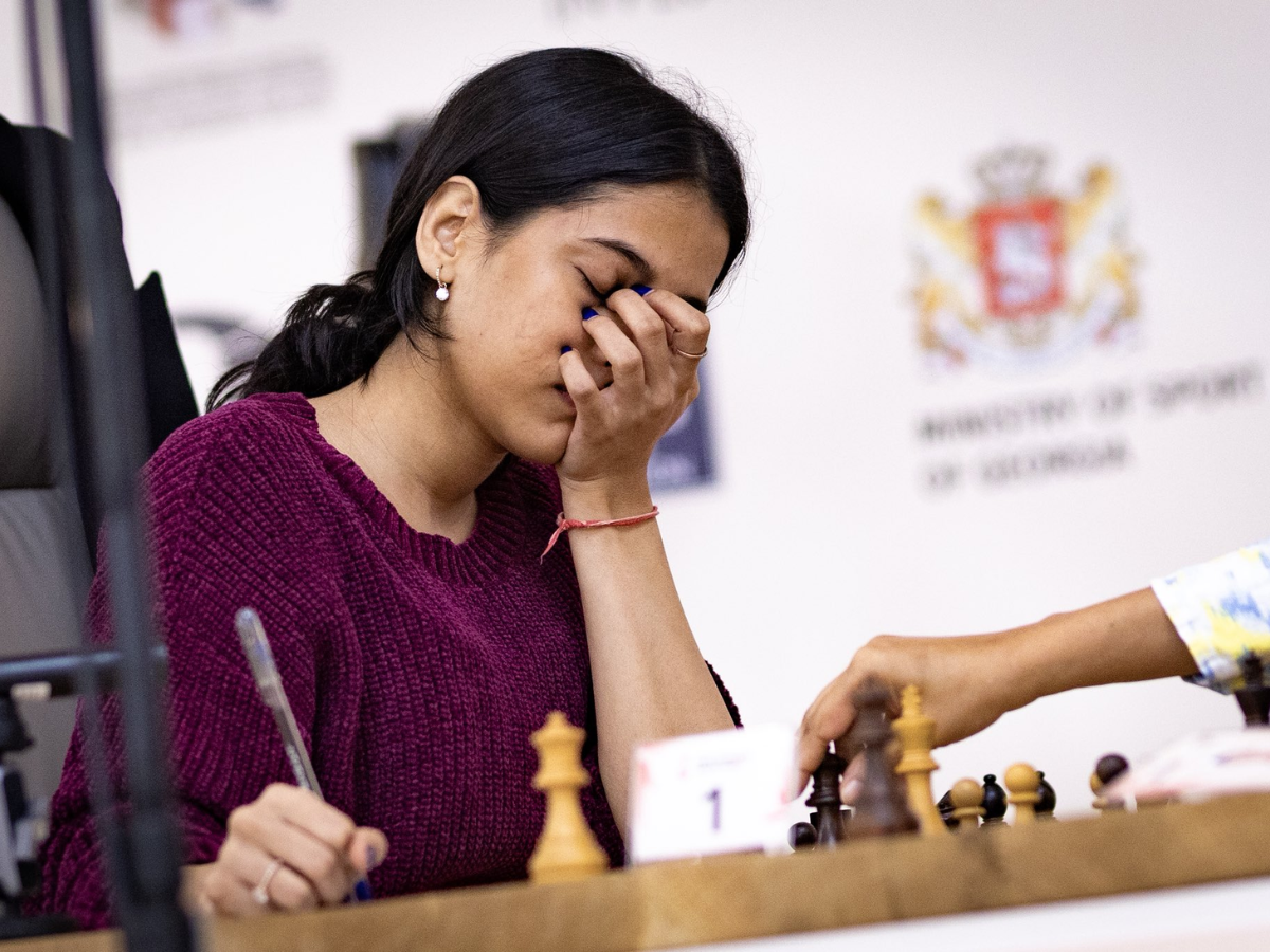 womens-chess-world-cup-final-in-pic-divya-deshmukh-vs-koneru-humpy-games-ended-in-draw-tiebreaker-on-monday Women’s Chess World Cup Final In Pic: Divya Deshmukh Vs Koneru Humpy, Games Ended In Draw, Tiebreaker On Monday - Photo Gallery