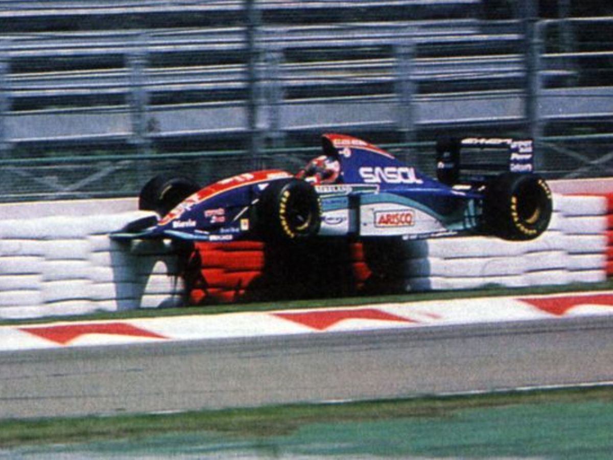 5-horrific-crashes-of-f1-history Rubens Barrichello suffered a severe collision at Imola in 1994 when his car lifted in the air and struck the fence, seemingly serving as a warning for the days ahead. Roland Ratzenberger, an F1 rookie, and the great Ayrton Senna both lost their lives on the same weekend. Formula One had a very bad period. (Image credit: Pinterest) - Photo Gallery