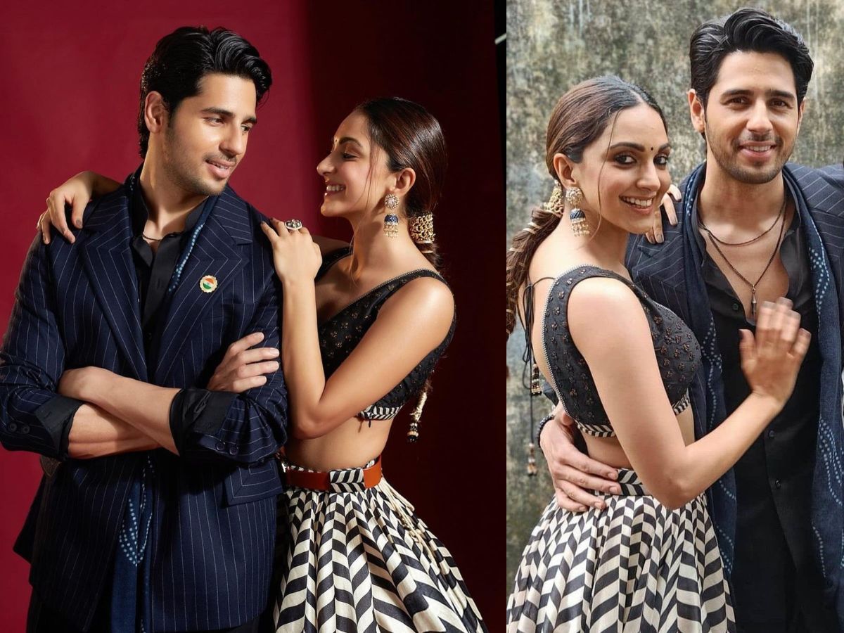 from-virat-kohli-anushka-sharma-to-priyanka-chopra-nick-jonas-celebrity-couple-looks-to-recreate-this-teej-2025-fashion-inspiraton-from-bollywood Kiara Advani and Siddharth Malhotra in Ethnics - Photo Gallery