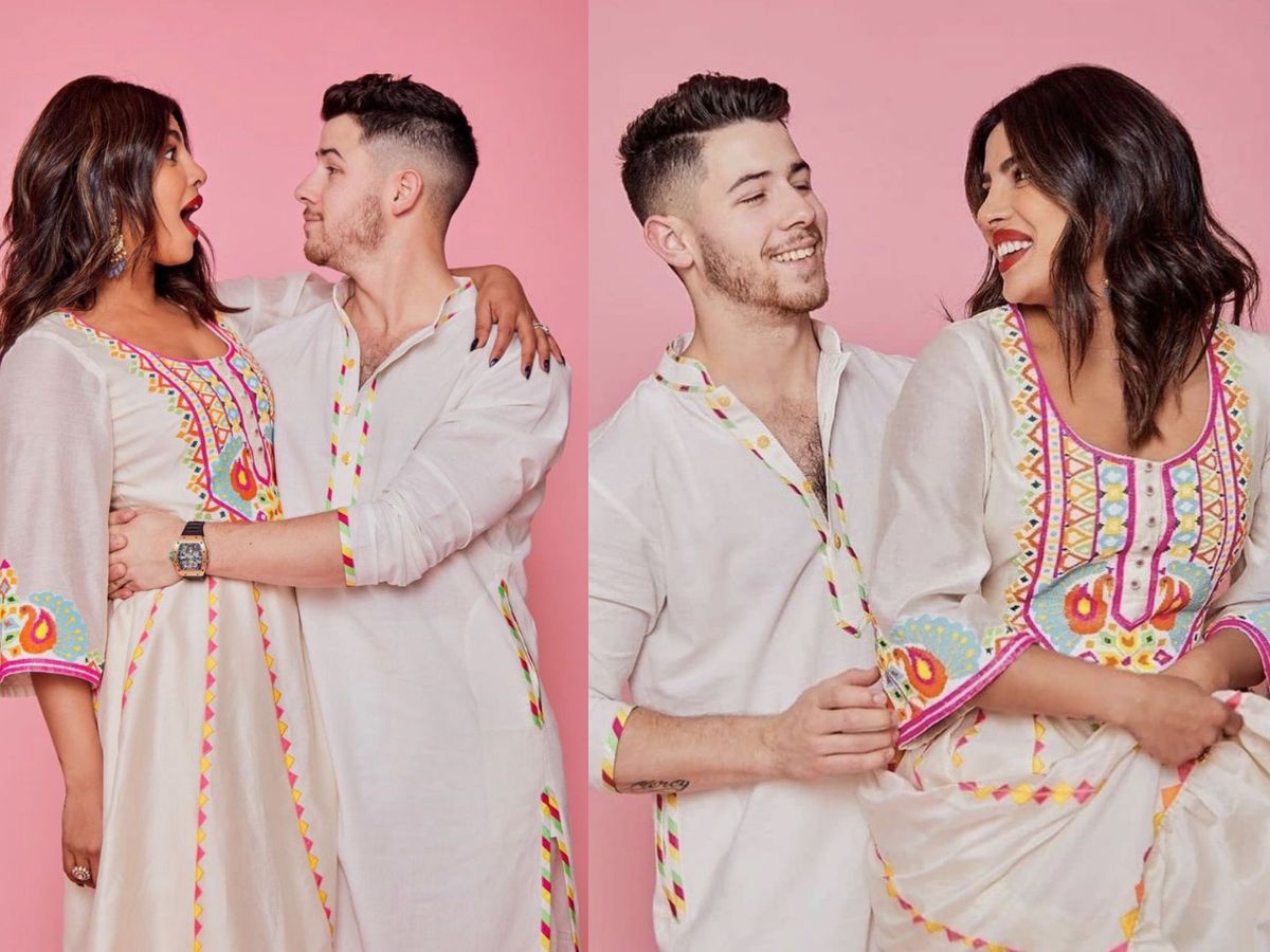 from-virat-kohli-anushka-sharma-to-priyanka-chopra-nick-jonas-celebrity-couple-looks-to-recreate-this-teej-2025-fashion-inspiraton-from-bollywood Priyanka chopra and nick jonas in ethincs - Photo Gallery