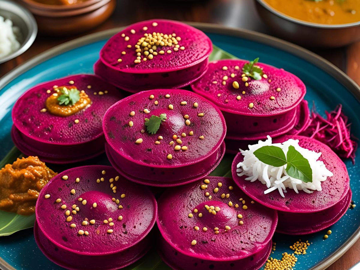 5-easy-steps-to-make-authentic-and-healthy-beetroot-idlis-at-home-this-weekend-colorful-south-indian-breakfast-recipe 5 Easy Steps to Make Authentic and Healthy Beetroot Idlis at Home This Weekend - Photo Gallery