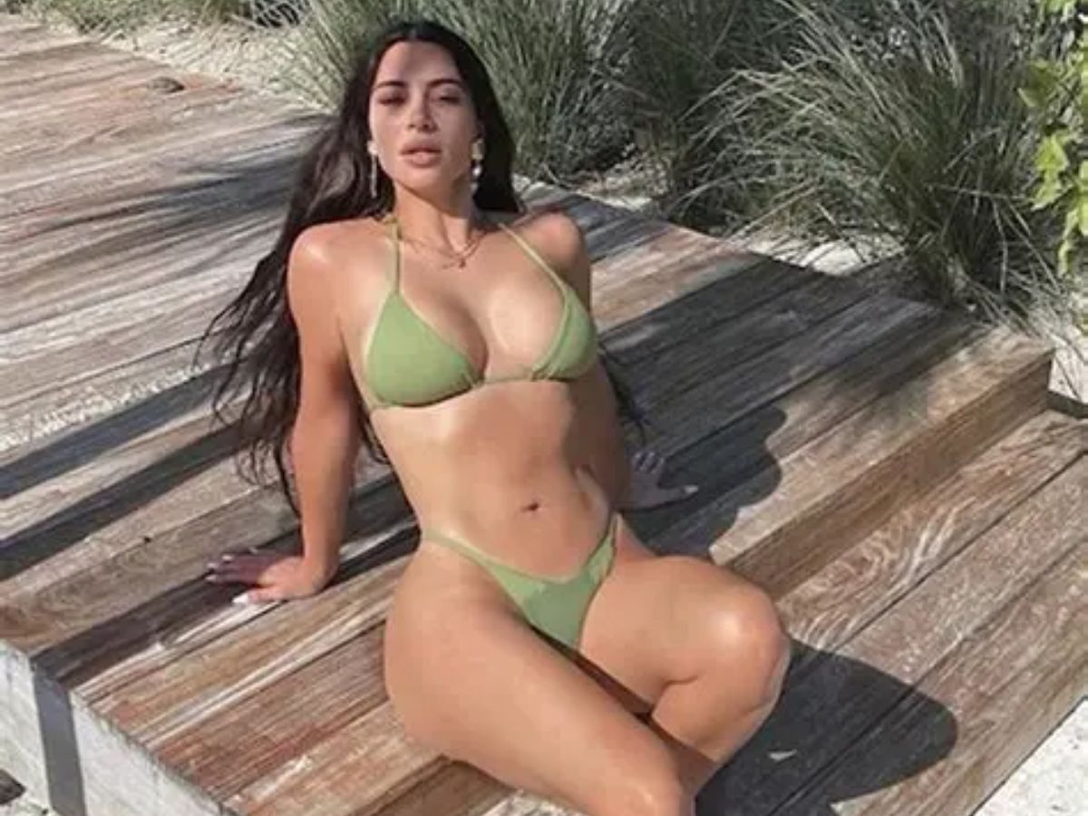 kim-kardashian-hot-bikini-pics-bold-beach-photoshoot-goes-viral-on-social-media Kim Kardashian Sets Internet on Fire in Sizzling Bikini Pics- Fans Can’t Stop Zooming In! - Photo Gallery