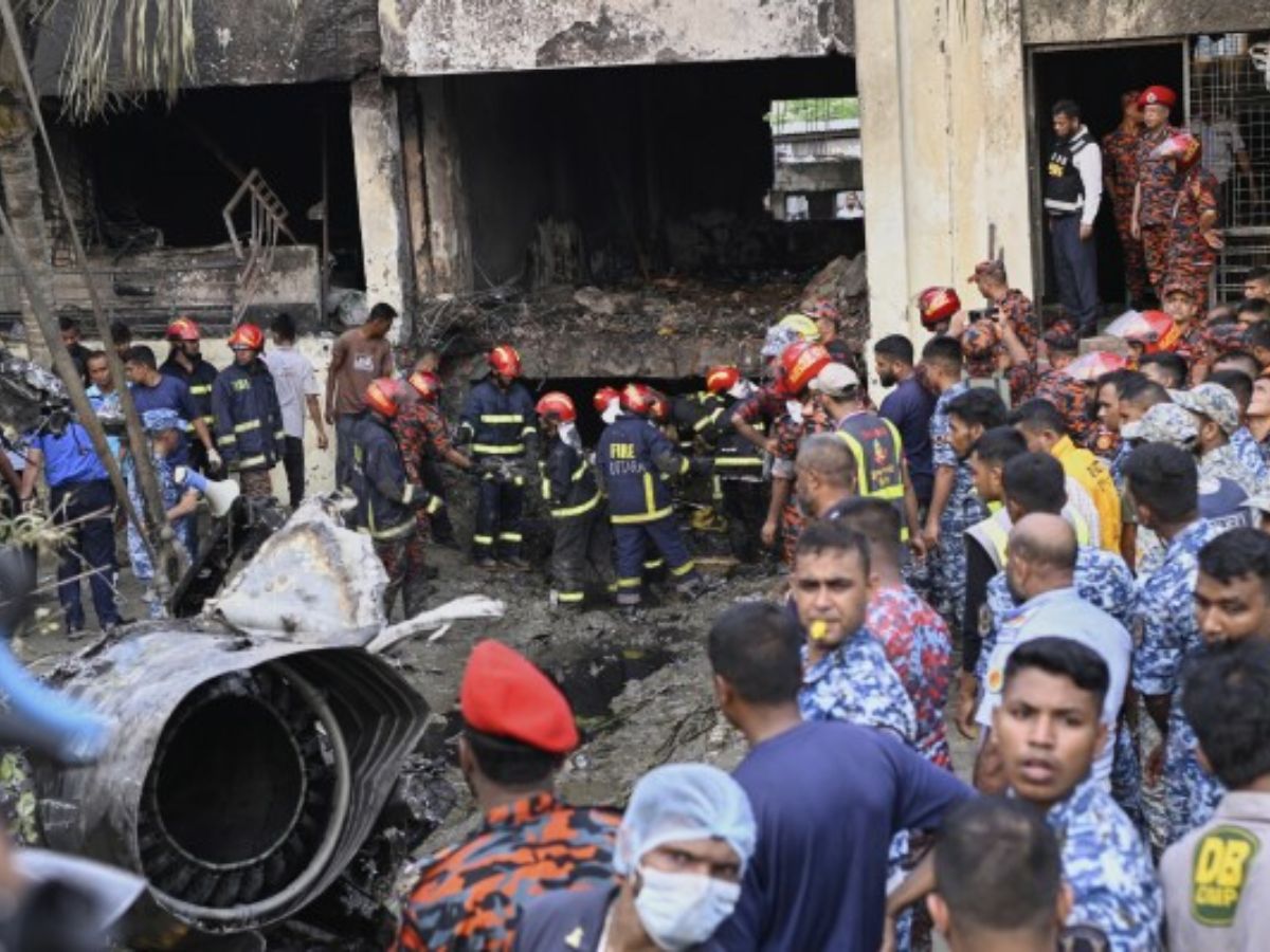 Dhaka School Hit: Jet Crash Kills Several, Marks Deadliest Accident Since 1984(Image Credit-Google) - Photo Gallery