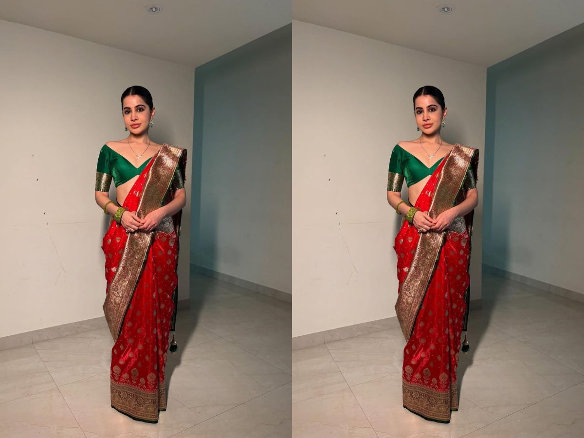 uorfi-javed-inspired-raksha-bandhan-outfits-ideas 7 Stunning Raksha Bandhan Outfit Ideas Inspired by Uorfi Javed’s Bold Ethnic Style - Photo Gallery