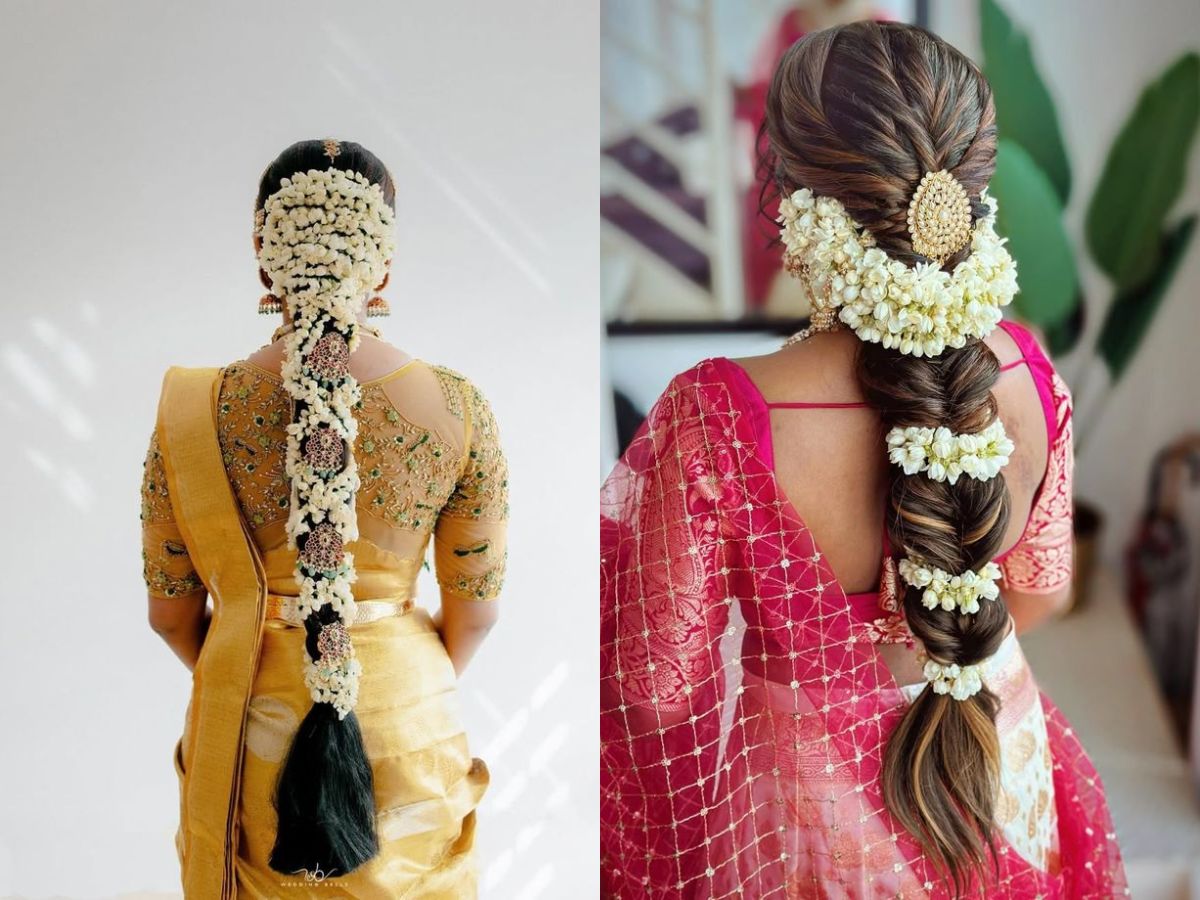 hariyali-teej-2025-traditional-beautiful-hairstyle-ideas-for-women-to-complement-with-traditional-outfits Hariyali Teej 2025 Hairstyles: 7 Beautiful And Traditional Hair Ideas To Complete Your Festive Look - Photo Gallery