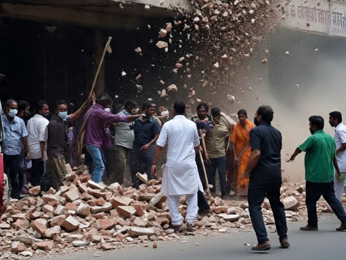 Kanpur Police Station Attack(Image Credit-X) - Photo Gallery