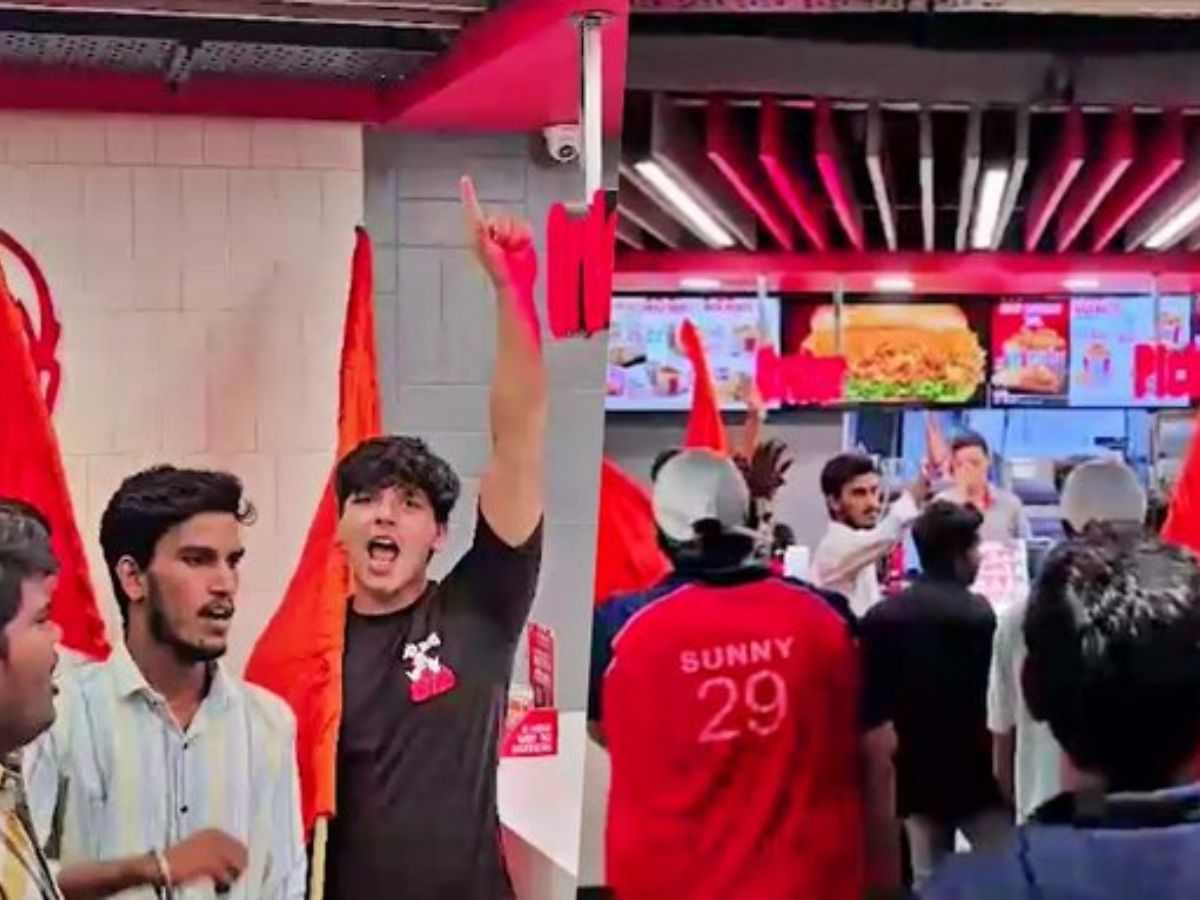 KFC Outlet Forced Shut In Ghaziabad Amid Kanwar Yatra Protests - Photo Gallery