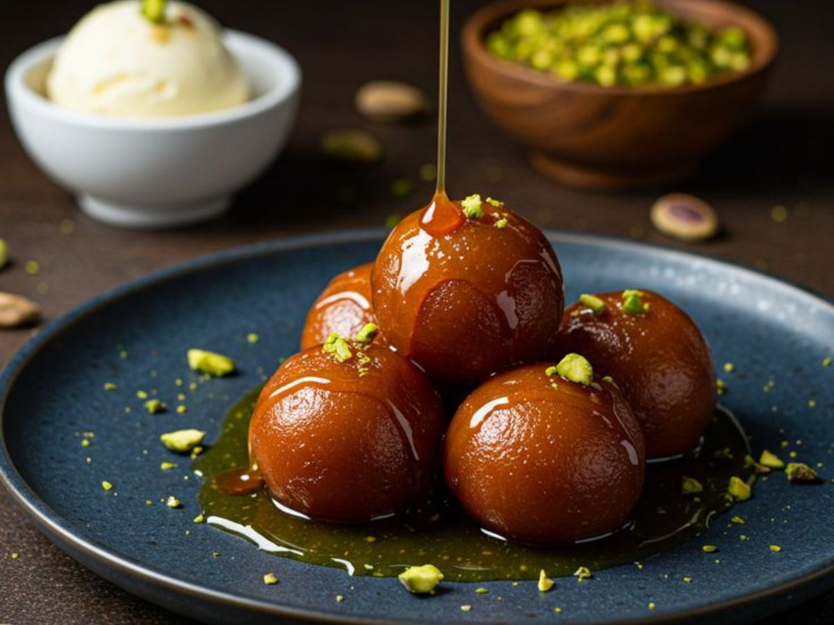 Gulab Jamun is a classic dessert that brings happiness with every bite (Image Credit- Pinterest) - Photo Gallery