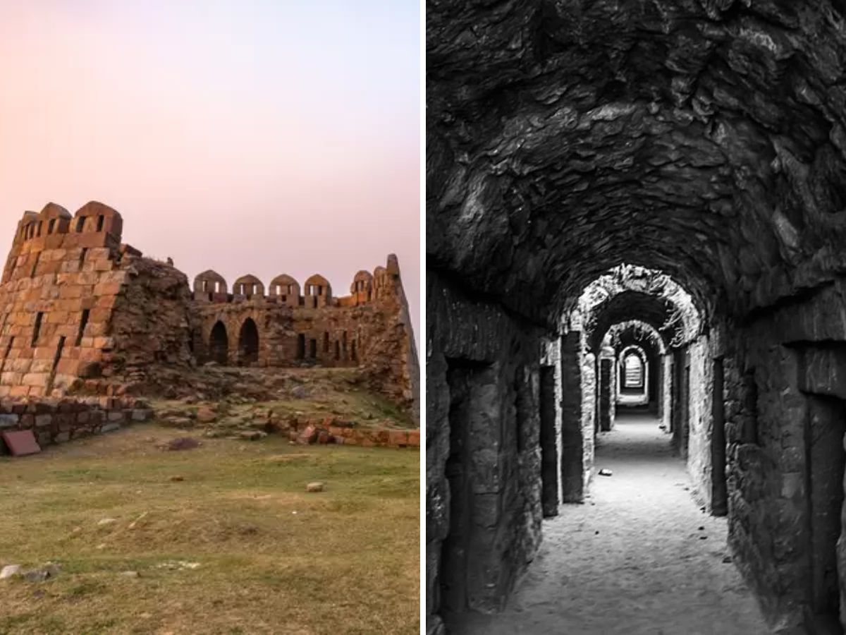 enter-at-your-own-risk-5-haunted-delhi-spots-you-should-never-visit-alone Tughlaqabad Fort (Image Credit- Pinterest) - Photo Gallery
