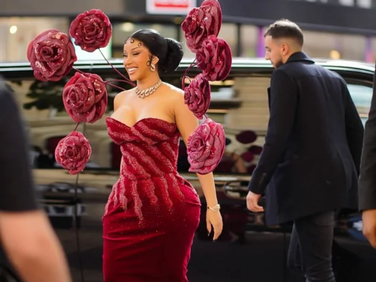 Cardi B Shines in Rahul Mishra & Tanishq Diamonds at Paris Haute Couture Week 2025 - Photo Gallery