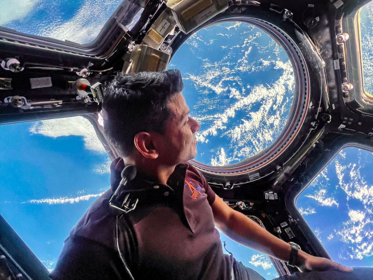 Enjoying The View From ISS(Image Credit- Instagram) - Photo Gallery