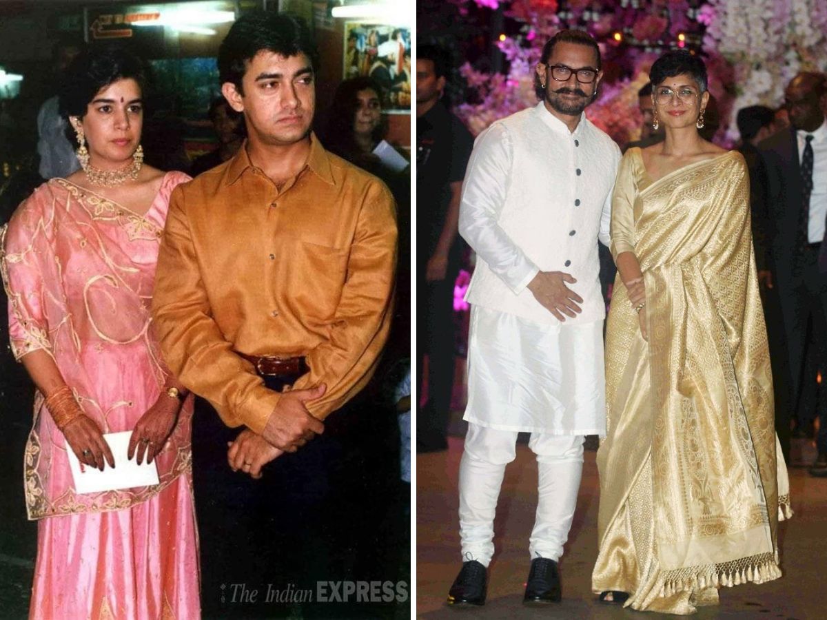 12-divorces-that-broke-the-internet-hardik-samantha-more-in-pics Aamir khan- Reena Dutta-Kiran Rao(Image Credit- Pinterest) - Photo Gallery