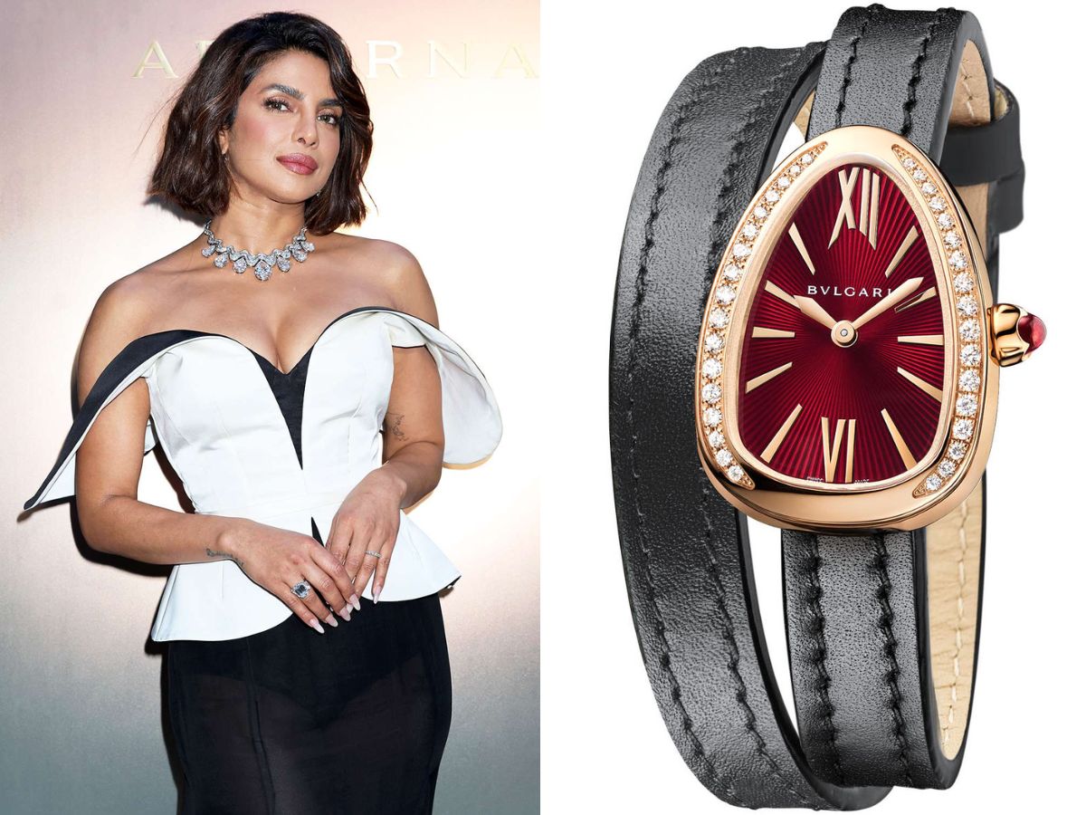 in-pics-5-insanely-expensive-watches-worn-by-indian-celebrities Priyanka Chopra, a global brand ambassador for Bulgari - Photo Gallery