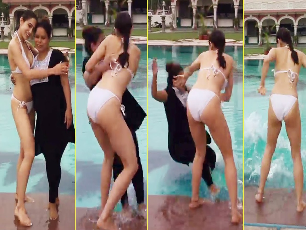 Sara Ali Khan Sets the Internet Ablaze with Her Stunning Poolside Pics! - Photo Gallery