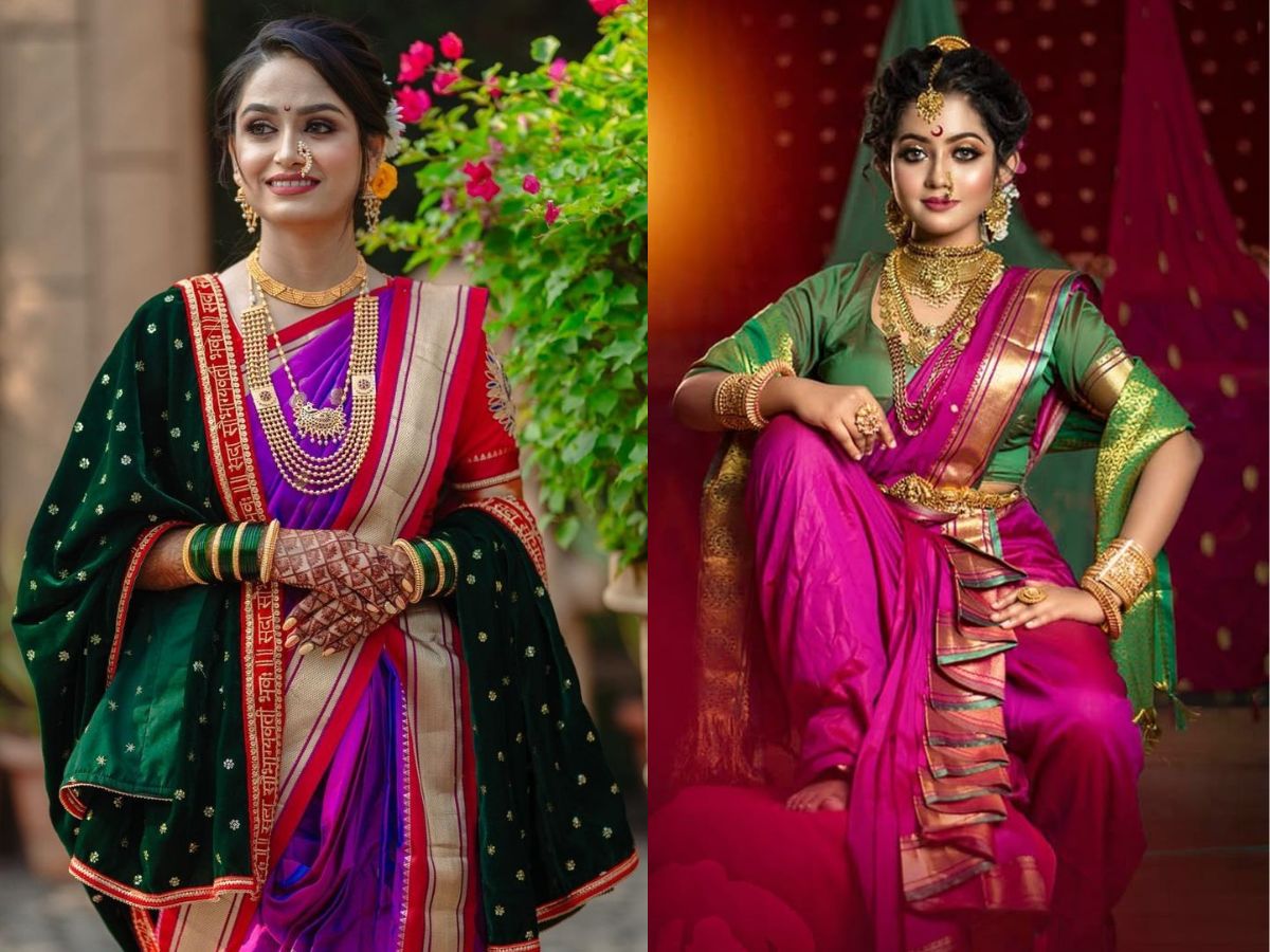from-banarasi-to-kanjeevaram-8-famous-traditional-sarees-from-north-to-south-in-pics From Banarasi To Kanjeevaram: 8 Famous Traditional Sarees from North to South – In Pics - Photo Gallery