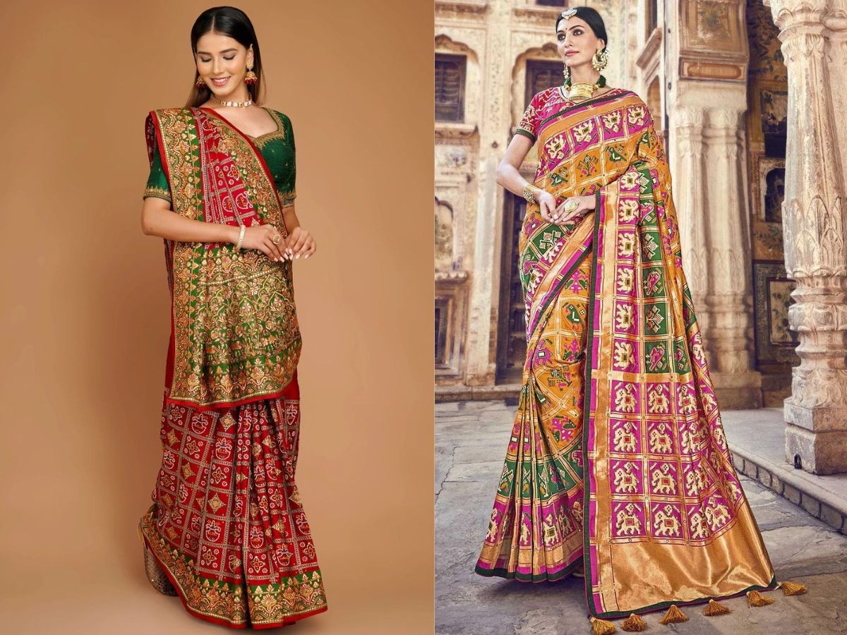 from-banarasi-to-kanjeevaram-8-famous-traditional-sarees-from-north-to-south-in-pics From Banarasi To Kanjeevaram: 8 Famous Traditional Sarees from North to South – In Pics - Photo Gallery
