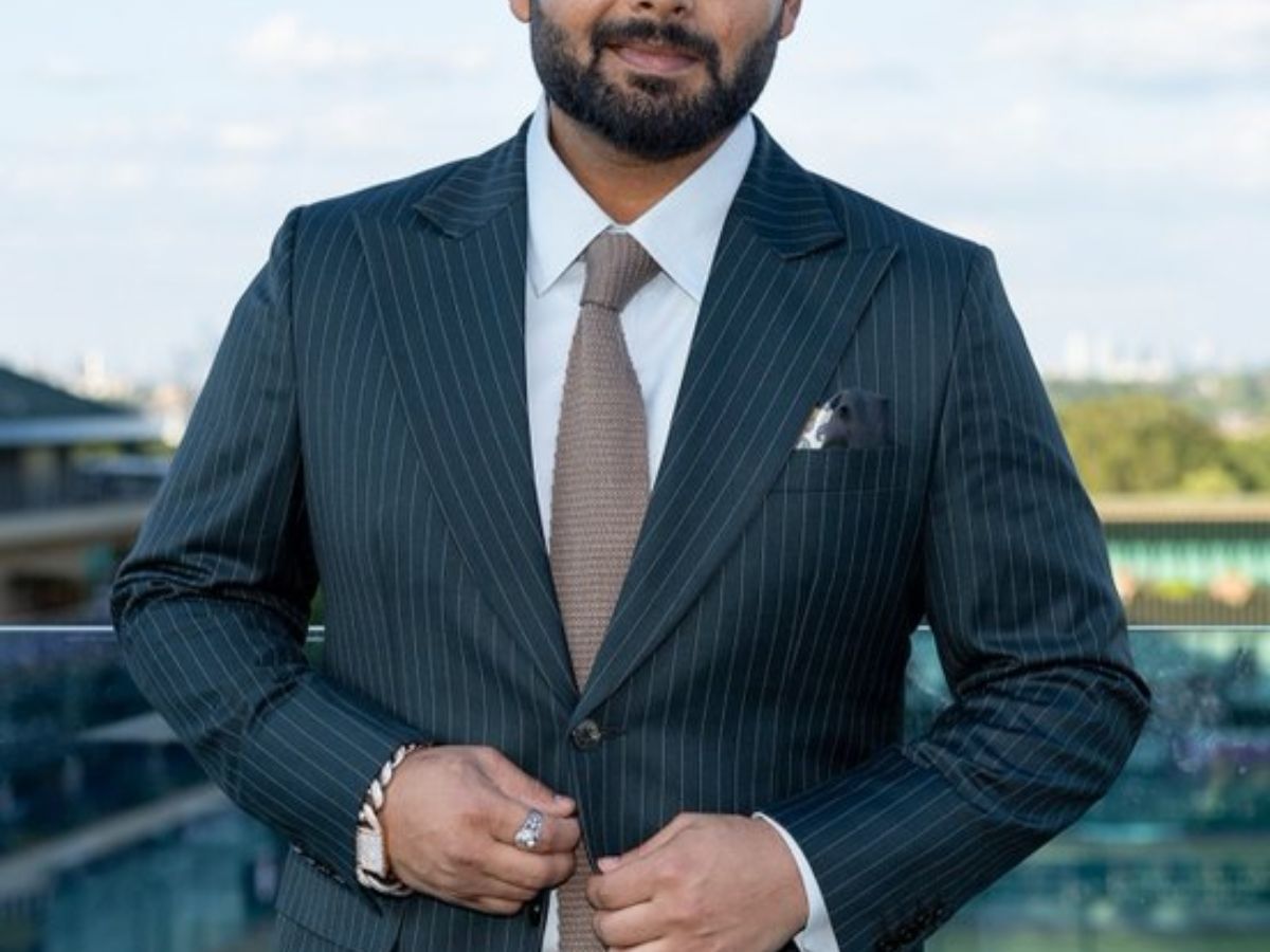 Indian wicketkeeper-batter Rishabh Pant took a break before the third Test against England by attending Wimbledon. Wimbledon’s Instagram shared his sharp look in a striped suit and tie. - Photo Gallery