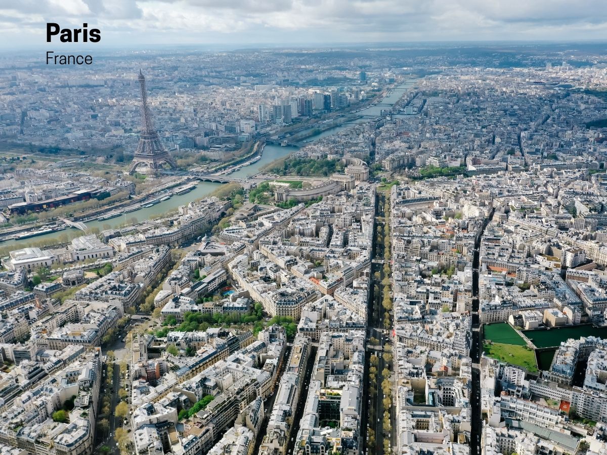 view-from-the-top-10-stunning-aerial-views-of-capital-cities-around-the-world Paris, France(Image Credit-Canva) - Photo Gallery