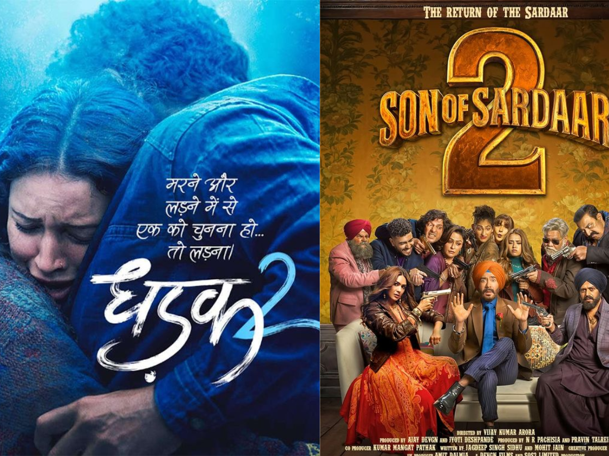 Dhadak 2 & Son of Sardar 2 light up screens with love and action!