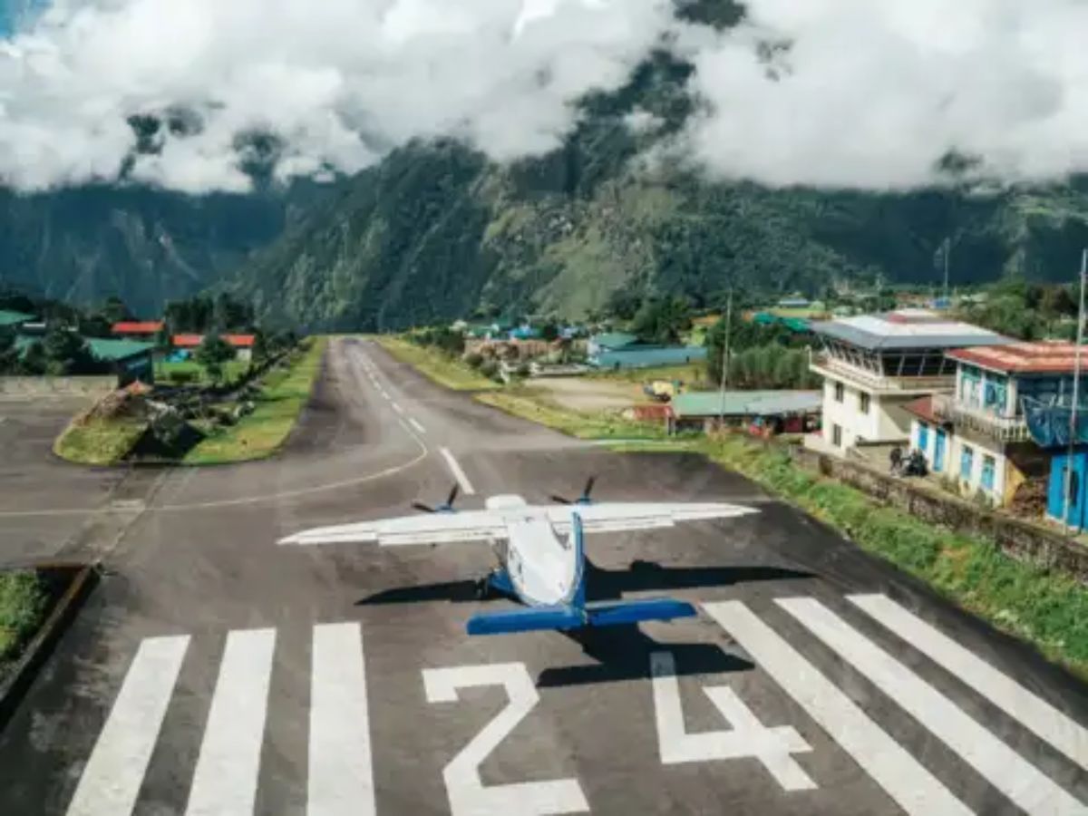 World’s Only Airport Where Trains and Planes Share the Same Runway - Photo Gallery
