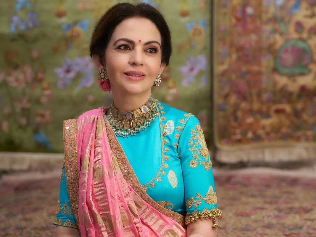 nita-ambani-madurai-cotton-gharchola-saree-that-took-10-months-to-make-detailed-look-inside Nita Ambani’s Madurai Gharchola Saree Took 10 Months to Weave: Here’s Why It’s Special - Photo Gallery